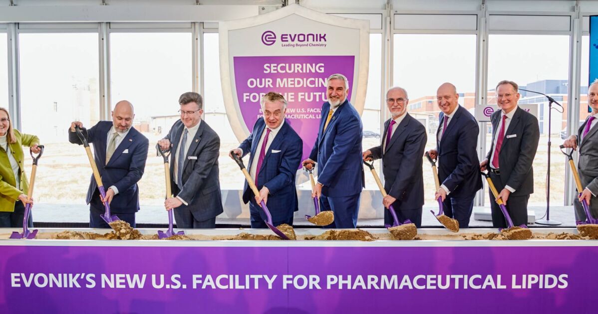 Evonik Starts Construction Of New U.S. Facility For Pharmaceutical ...